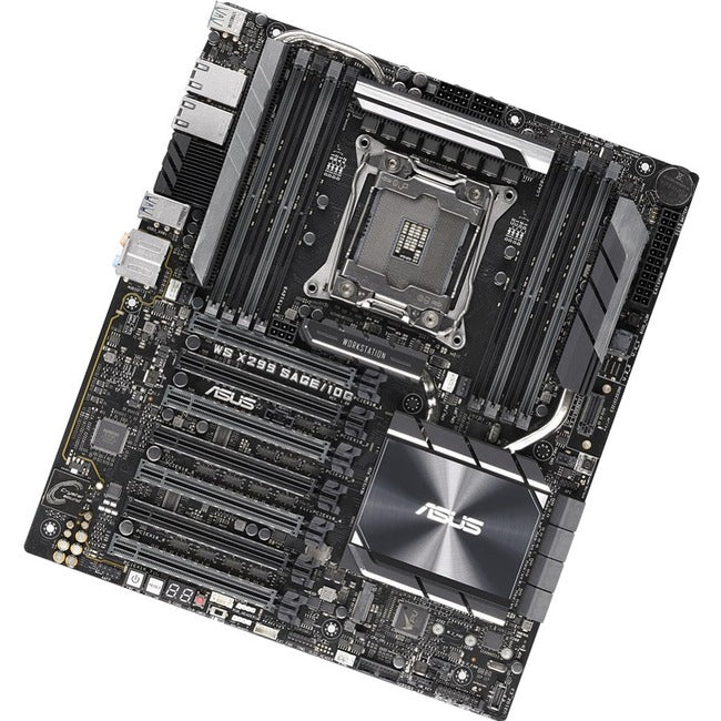 Asus WS X299 SAGE/10G Workstation Motherboard - Intel X299 Chipset - Socket R4 LGA-2066 - Intel Optane Memory Ready - SSI CEB