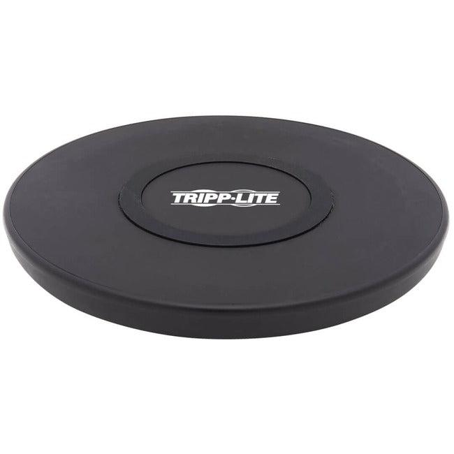 Tripp Lite Wireless Phone Charger - 10W, Qi Certified, Apple and Samsung Compatible, Black