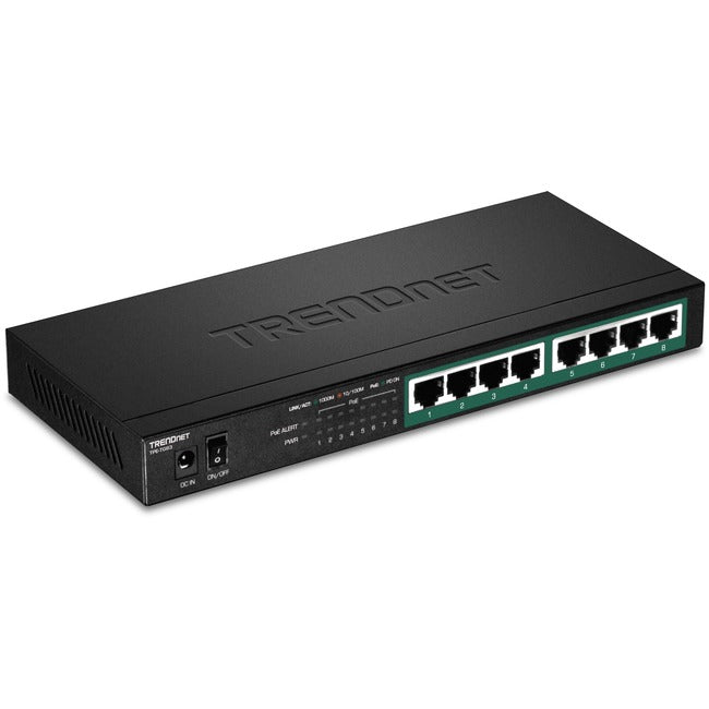 TRENDnet 8-Port Gigabit PoE+ Switch