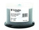 Verbatim Disc, Dvd+r, 4.7gb, 16x, Wht Ij Hub Printabledatalifeplus, 50/pk