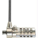 Targus Combo Cable Lock - Notebook - 6ft Cut Resistant, Galvanized Steel Cable