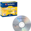 Verbatim Datalifeplus Dvd+rw X 10 - 4.7 Gb - Storage Media