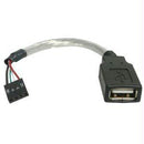 Startech This Usb A Female To Motherboard Header Adapter Features A 4-pin Usb Header Conn