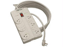 Tripp Lite Tlp825 - Protect It  8-outlet Surge Protector, 25 Ft. Cord With Right-angle Plug
