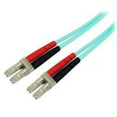 Startech 10m (33ft) Om3 Multimode Lc/lc-upc Fiber Cable; 1/10/40/100 Gbps Full Duplex; 50