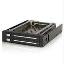 Startech Rack Backplane - Aluminum - Black - The Mobile Rack Backplane For 2.5in Sata Iii