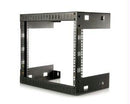 Startech Open Frame 8u Wall Mount Server Rack For Patch Panels, Switches, Data Equipment