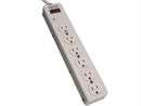 Tripp Lite Tlm606hj - Power Strip - 120v Ac - Circuit Breaker - 15a - (6) 5-15r - Light Gra