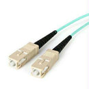 Startech 5m (16.4ft) Om3 Multimode Lc/sc-upc Fiber Cable; 1/10/40/100 Gbps Full Duplex; 5