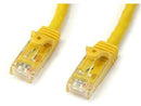 Startech 7ft Yellow Cat6 Ethernet Cable Delivers Multi Gigabit 1/2.5/5gbps & 10gbps Up To