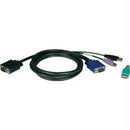 Tripp Lite Usb/ps2 Combo Cable Kit For Netcontroller Kvm Switches B040-series And B042-seri