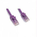 Startech 35ft Purple Cat6 Ethernet Cable Delivers Multi Gigabit 1/2.5/5gbps & 10