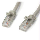 Startech 50ft Gray Cat6 Ethernet Cable Delivers Multi Gigabit 1/2.5/5gbps & 10gb
