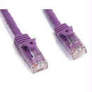Startech 75ft Purple Cat6 Ethernet Cable Delivers Multi Gigabit 1/2.5/5gbps & 10gbps Up T