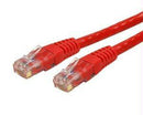Startech 6ft Red Cat6 Ethernet Cable Delivers Multi Gigabit 1/2.5/5gbps & 10gbps Up To 16
