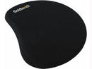 Key Ovation Goldtouch Gel Filled Mouse Pad - Lycra Cover - Black - 8in X 10.5in