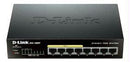D-link Solutions D-link Dgs-1008p 8-port Gigabit Unmanaged Desktop Switch With 4 Poe Ports. Total