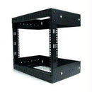 Startech 2-post 8u Open Frame Network Rack With Adjustable Depth (12-20in) - Durable Heav