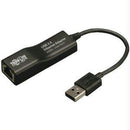 Tripp Lite Series Usb 2.0 Ethernet Nic Adapter - 10/100 Mbps, Rj45, Black - Conn