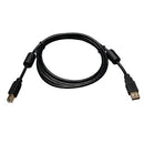 Tripp Lite Series Usb 2.0 A To B Cable With Ferrite Chokes (m/m), 3 Ft. (0.91 M)