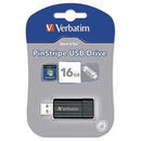 Verbatim Usb 16gb Pinstripe Black
