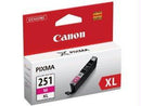 Canon Cli-251xl Magenta Ink Tank For Use In Mg6320 Mg5620 Mg6620 Mg6420 Mg5420 M
