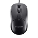 Belkin Components Wired Usb Ergonomic Mouse - Mouse - Wired - Usb - Black