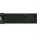 Adesso Technology Slimtouch 222 Antimicrobial Waterproof Flex Keyboard (compact Size)