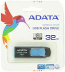 Adata Technology Uv128 32gb Usb 3.0 Flash Drive  Blk+blu