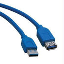 Tripp Lite Series Usb 3.0 Superspeed Extension Cable - Usb 3.0 A Left Connector