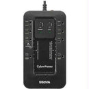 Cyberpower Systems Eco (8) 5-15r Outlets 5ft Cord 5-15p Plug 15a Green Rj11 3yr Warranty