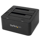Startech Dual-bay Hard Drive Dock For 2.5 / 3.5 Sata Drives;  Sata Iii (6.0 Gbps) Hdd/ssd