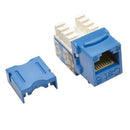 Tripp Lite Series Cat6/cat5e 110 Style Punch Down Keystone Jack - Blue, 25-pack,