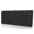 Adesso Technology Adesso Slimtouch 11.25 Inch Wide Mini Multimedia Keyboard With 2 Usb Hubs ,sciss