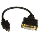 Startech Micro Hdmi To Dvi-d (24-pin) Converter M/f; Full Hd 1920x1200p 60hz/1080p Video/