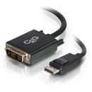 Legrand Av C2g 6ft Displayport Male To Single Link Dvi-d Male Adapter Cable - Bl