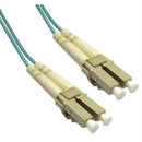 Add-on Computer Peripherals This Is A 3m Lc (male) To Lc (male) Aqua Duplex Riser-rated Fiber Patch Cable. A