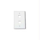 Startech Dual Outlet Rj45 Universal Wall Plate White - Plate2wh - 2 Years Warranty - Incl