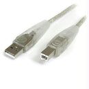 Startech Usb Cable - Usb 2.0 A Left Connector - Male Left Gender - Usb Type B Right Conne