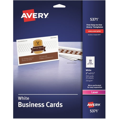 Avery&reg; Laser Business Card - AVE5371