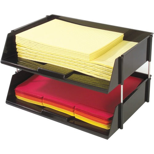 Deflecto Industrial Tray Side-Load Stacking Tray - DEF582704