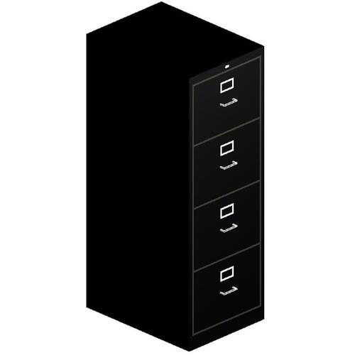 HON HON 510 Series Vertical File With Lock - 4-Drawer HON514CPP  FRN