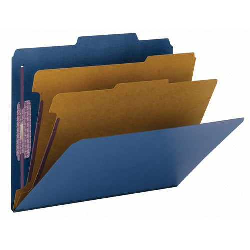 Smead Smead SafeSHIELD 2/5 Tab Cut Letter Recycled Classification Folder SMD14032