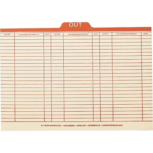 Smead Smead 1/5 Tab Cut Legal Recycled Top Tab File Folder SMD53910