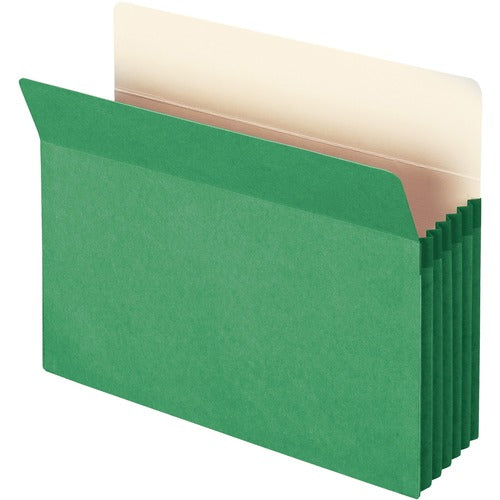 Smead Drop Front Panel Colored File Pockets - SMD73226