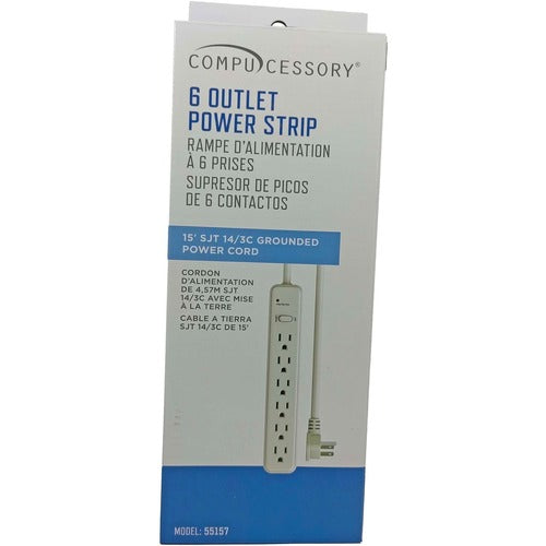 Compucessory 6-Outlet Power Strips - CCS55157