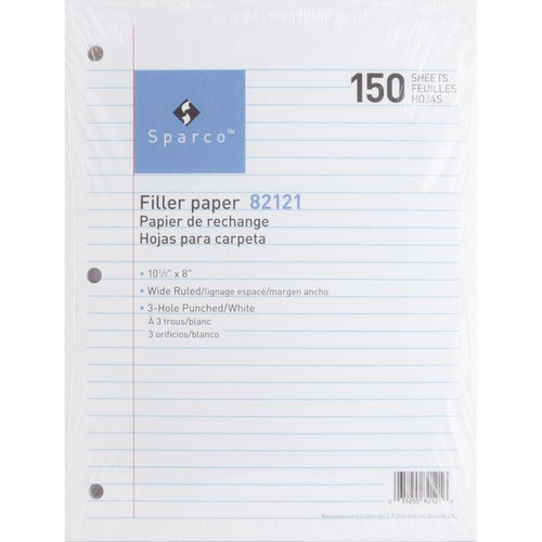 Sparco Standard White 3HP Filler Paper - SPR82121