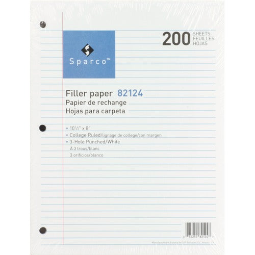 Sparco Standard White 3HP Filler Paper - SPR82124