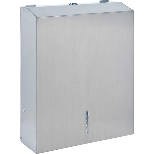Genuine Joe Genuine Joe C-Fold/Multi-fold Towel Dispenser Cabinet GJO02198