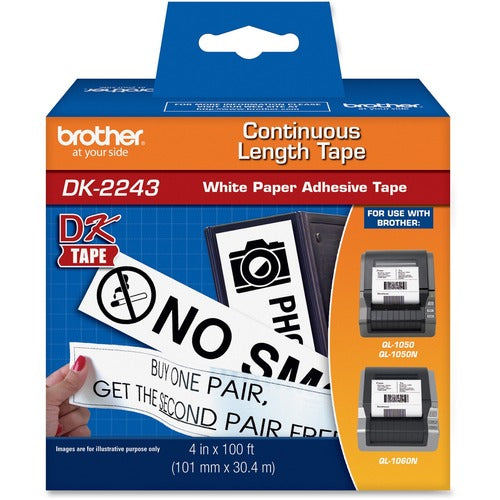 Brother DK2243 Continuous Length Paper Labels - BRTDK2243